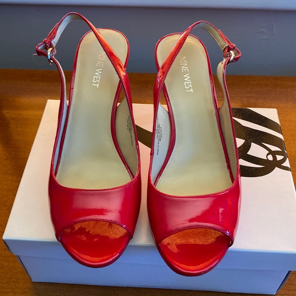 Nine West high heels sandals